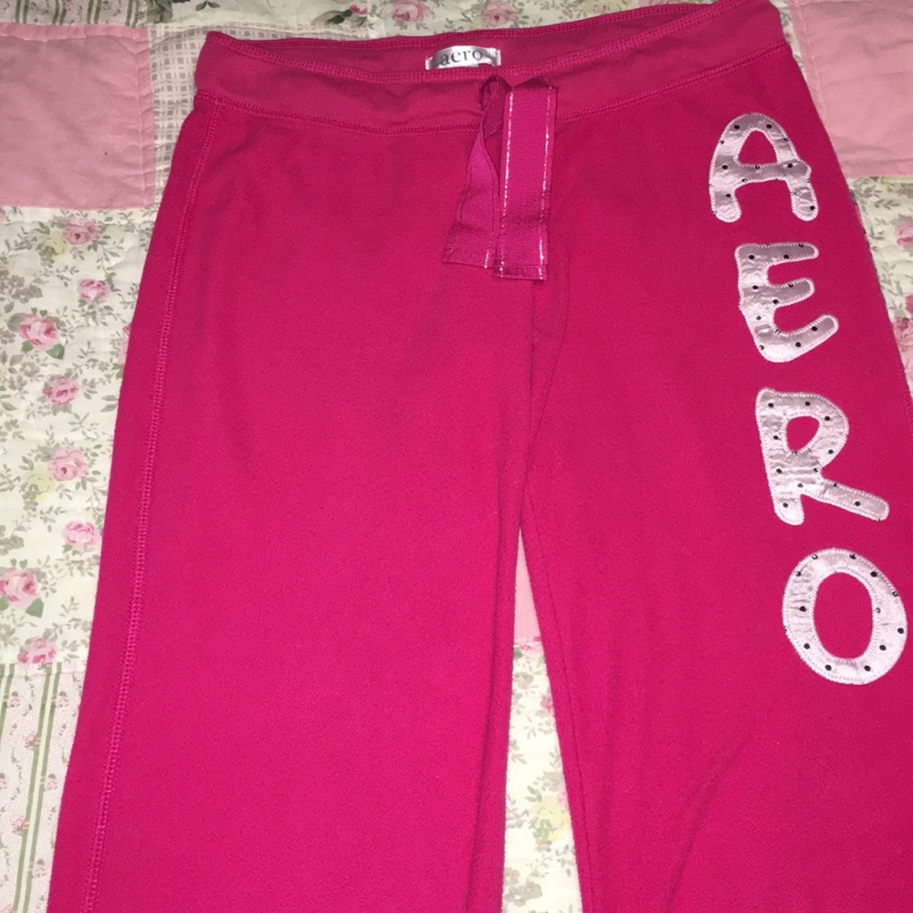 Pink Aeropostale pants